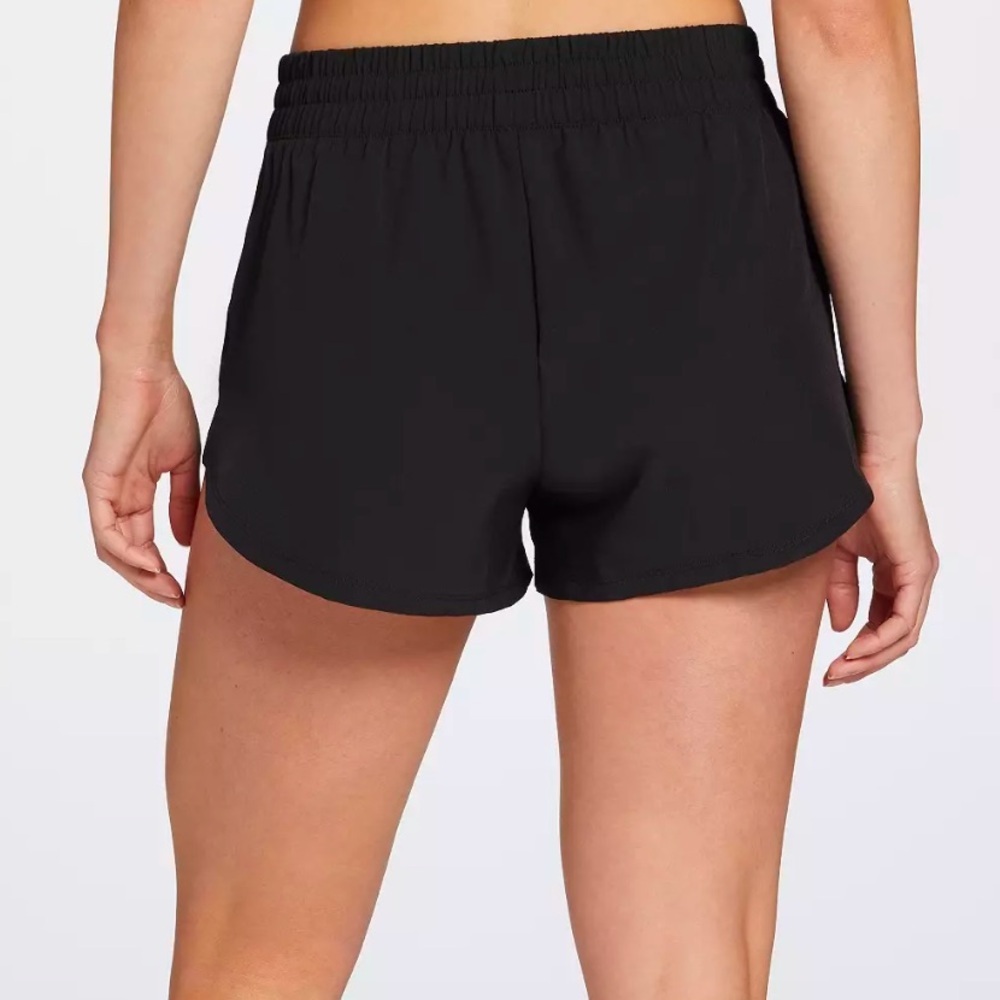 Women's DSG Mid-Rise 3" Inseam Stride Shorts Moisture Wicking New Black Sz XL - Picture 2 of 10